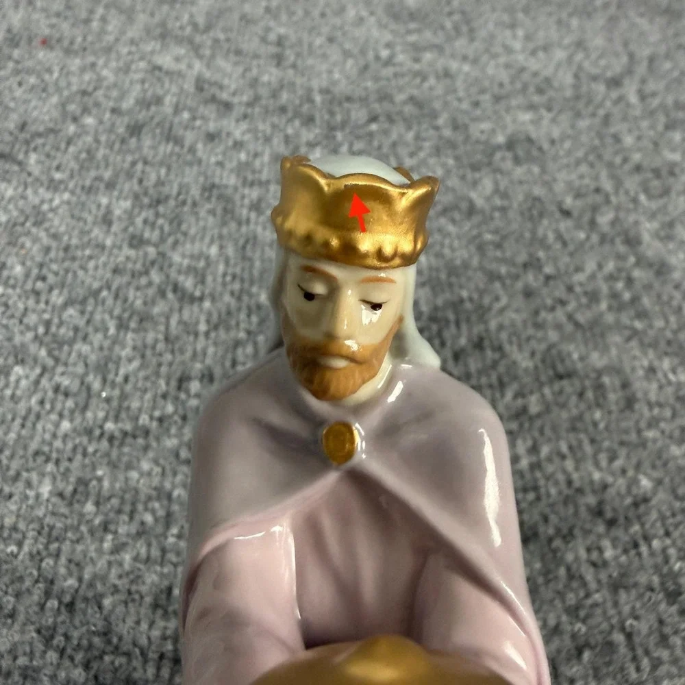 Vintage Avon Magi Balthasar‎ Figurine Bethlehem Nativity Christmas Decor